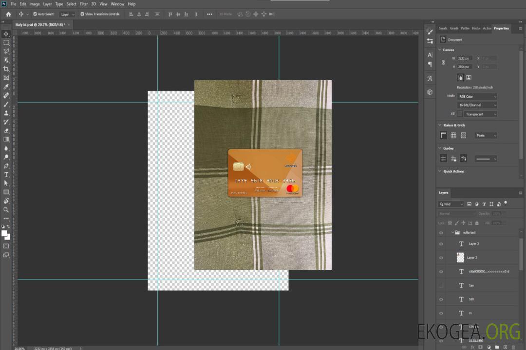 Burundi Access bank mastercard photolook recto template